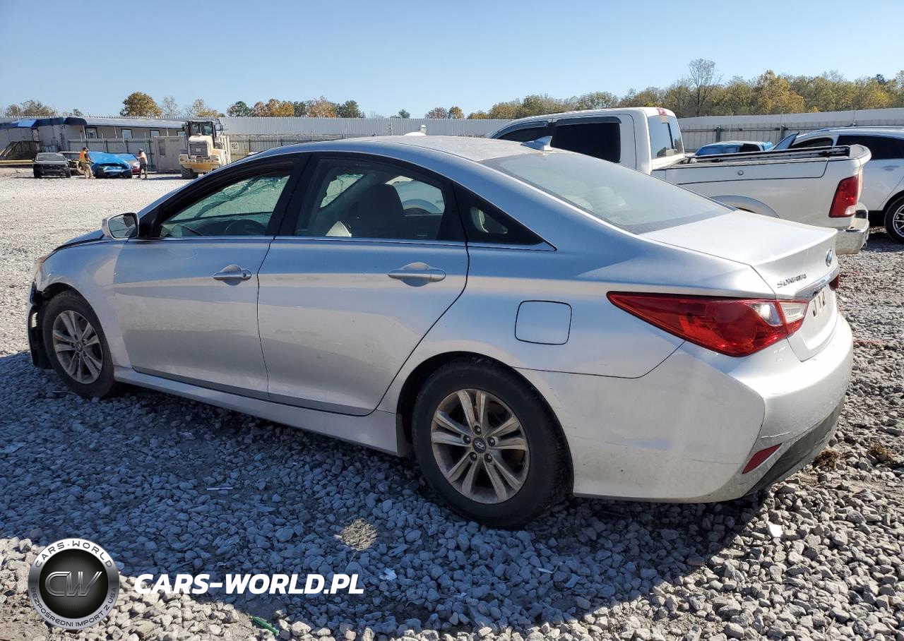 2014 Hyundai Sonata Gls VIN:5NPEB4AC7EH862822 - 2