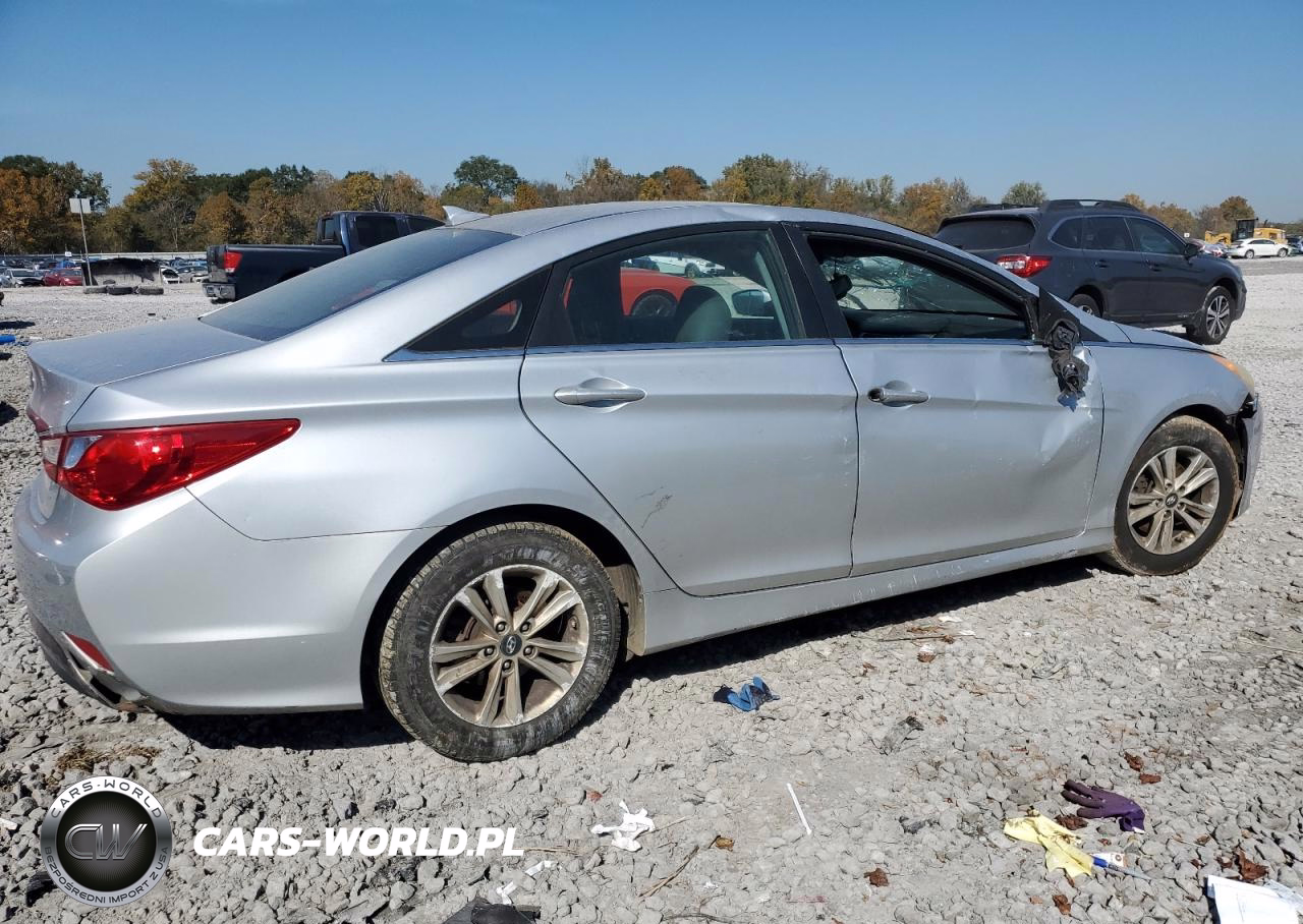 2014 Hyundai Sonata Gls VIN:5NPEB4AC7EH862822 - 3