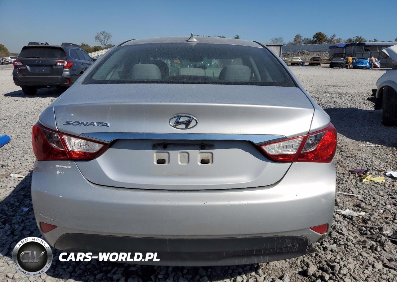 2014 Hyundai Sonata Gls VIN:5NPEB4AC7EH862822 - 6