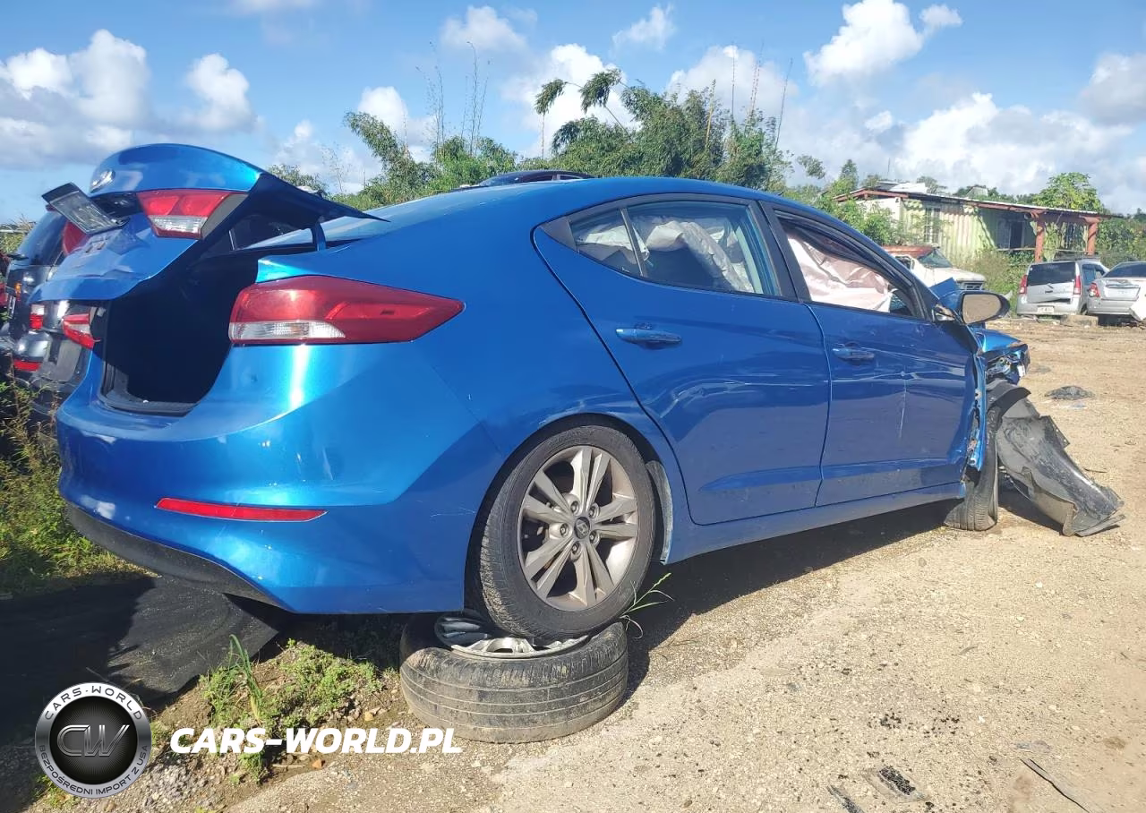 2017 Hyundai Elantra Se VIN:KMHD74LF7HU131026 - 3