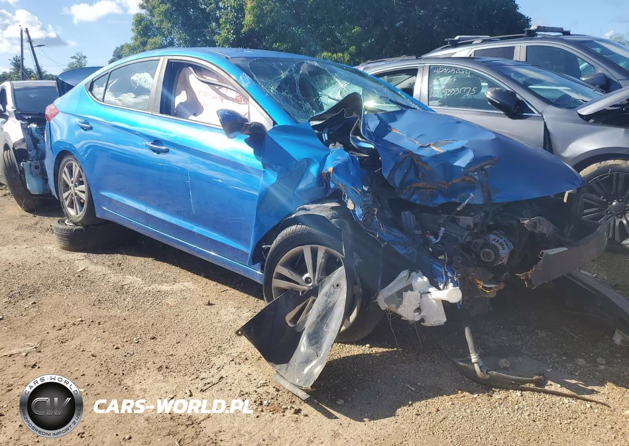 2017 Hyundai Elantra Se VIN:KMHD74LF7HU131026 - 4