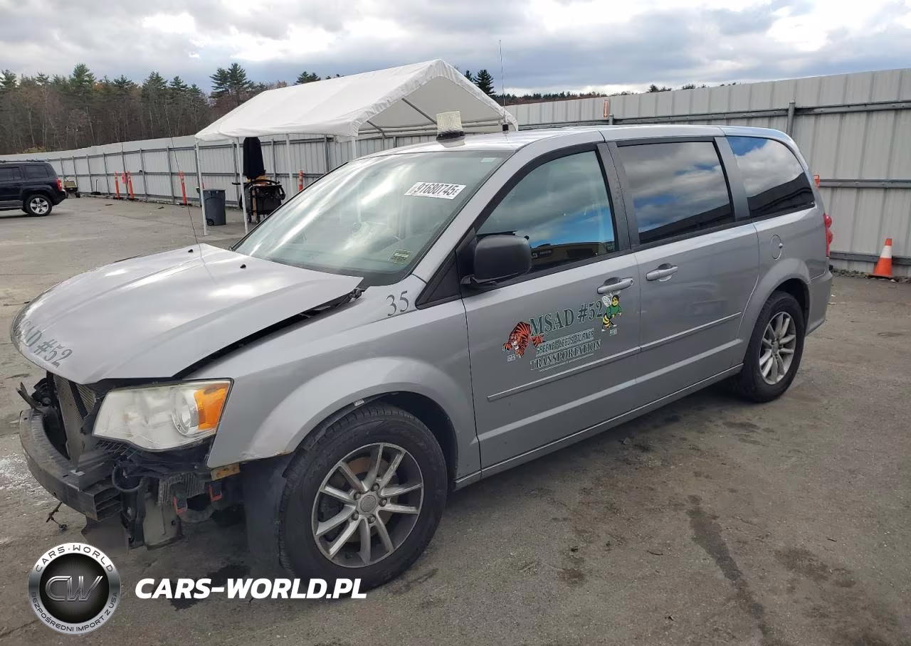 2014 Dodge Grand Caravan Se VIN:2C4RDGBG7ER194344 - 1