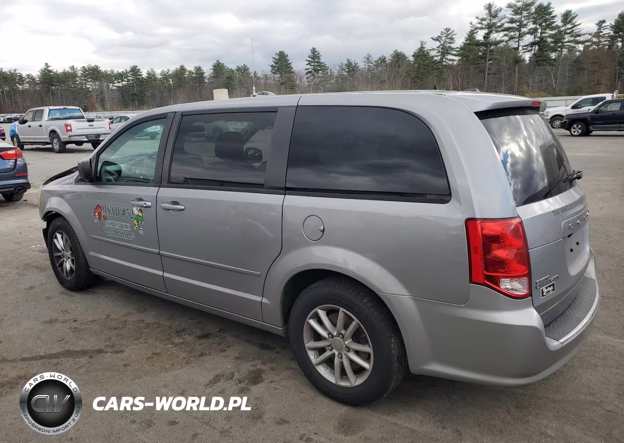 2014 Dodge Grand Caravan Se VIN:2C4RDGBG7ER194344 - 2