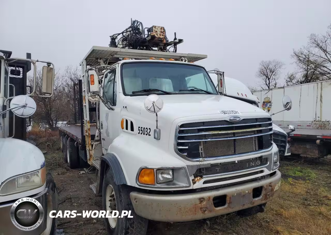 2006 Sterling L9500 Tandem Axle Crane Truck With Tag Axle