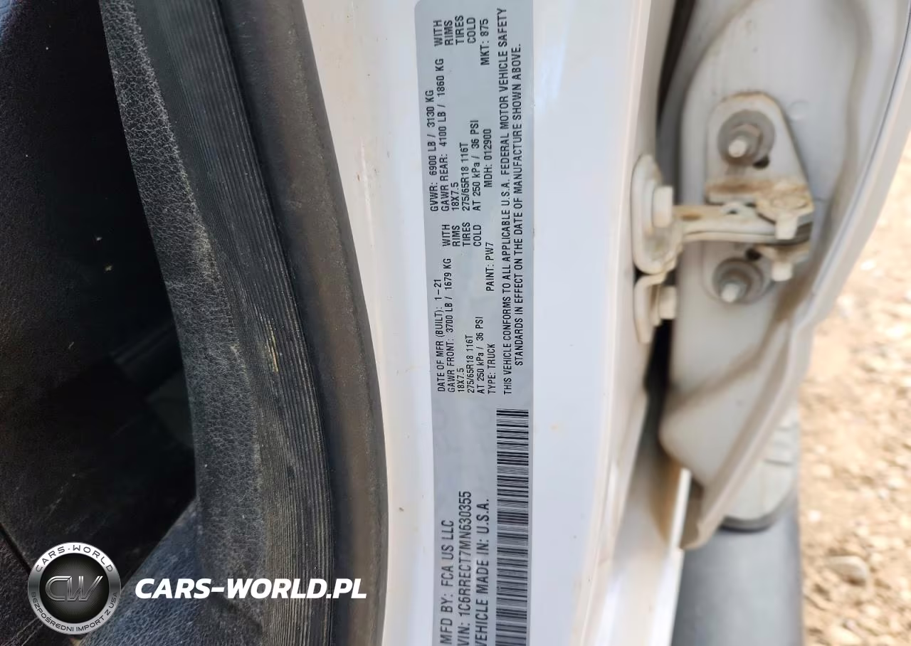 2021 Ram 1500 Tradesman VIN:1C6RRECT7MN630355 - 13