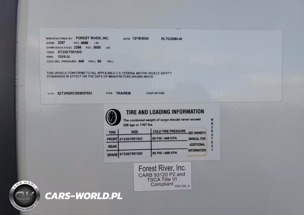 2025 Forest River Rockwood Camper VIN:5ZT2RSKC5S3037031 - 10