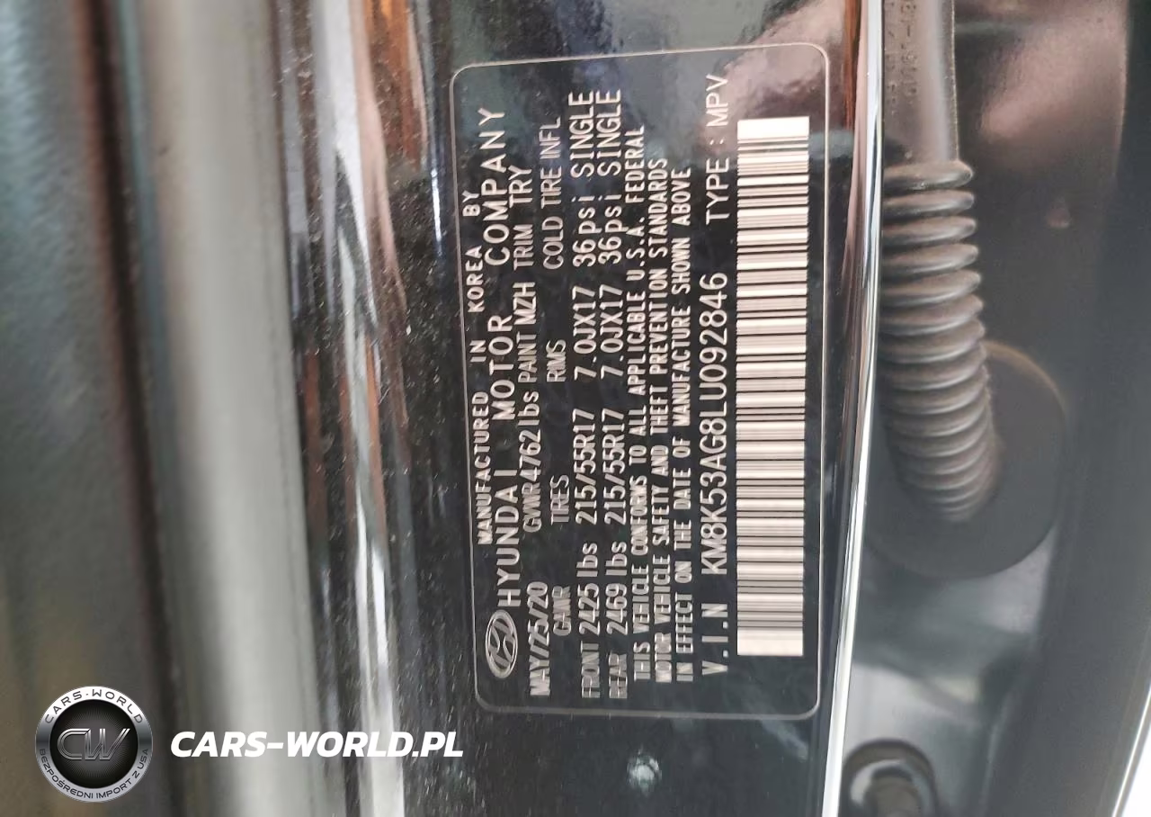 2020 Hyundai Kona Ultimate VIN:KM8K53AG8LU092846 - 13