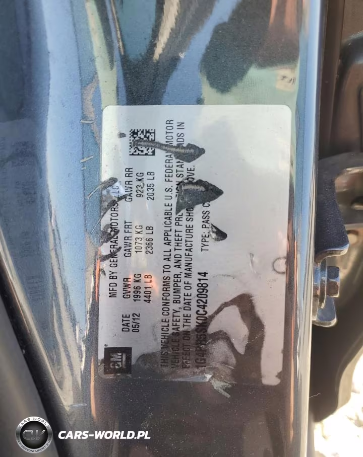 2012 Buick Verano Convenience VIN:1G4PR5SK0C4209814 - 12
