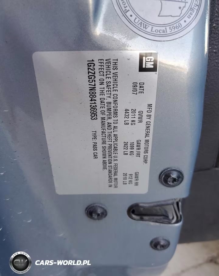 2008 Pontiac G6 Base VIN:1G2ZG57N884136953 - 13