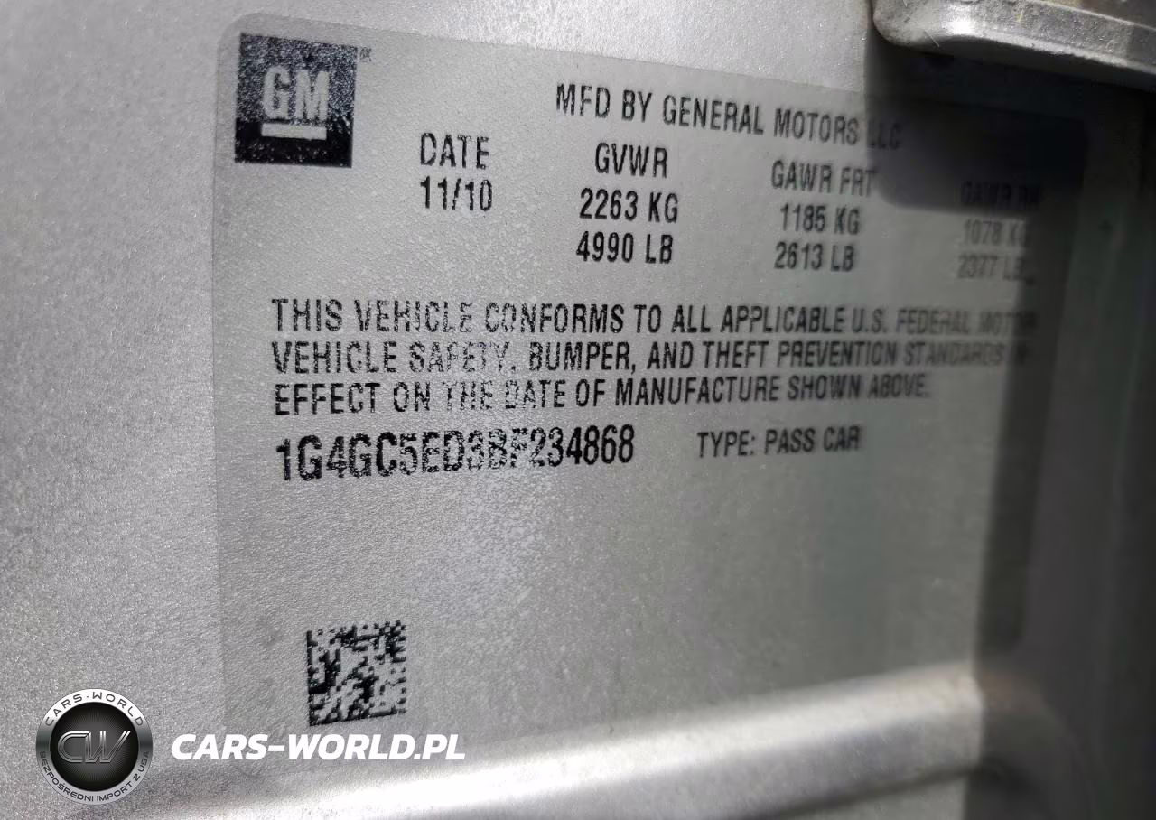 2011 Buick Lacrosse Cxl VIN:1G4GC5ED3BF234868 - 23