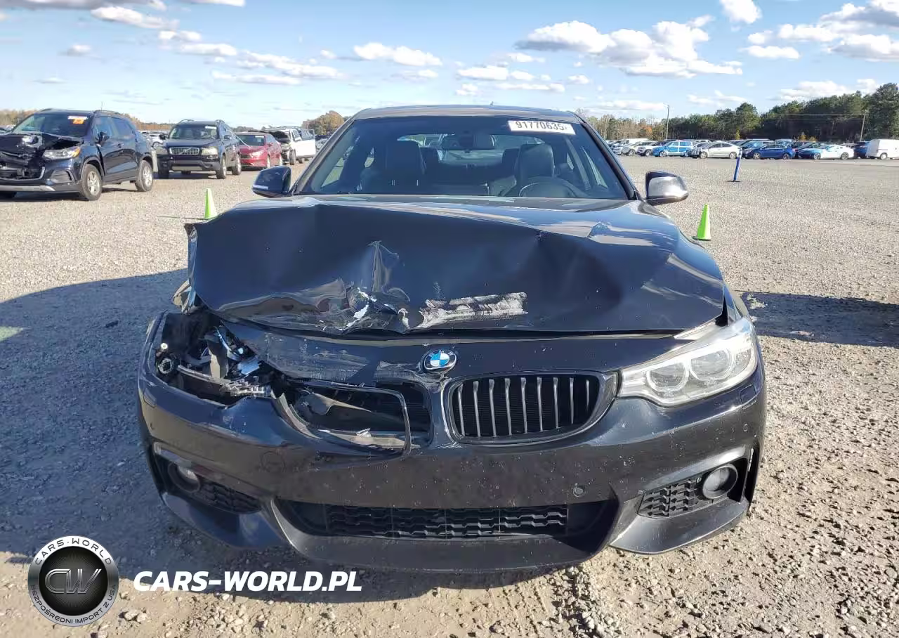 2017 BMW 430I VIN:WBA4R7C32HK896482 - 5