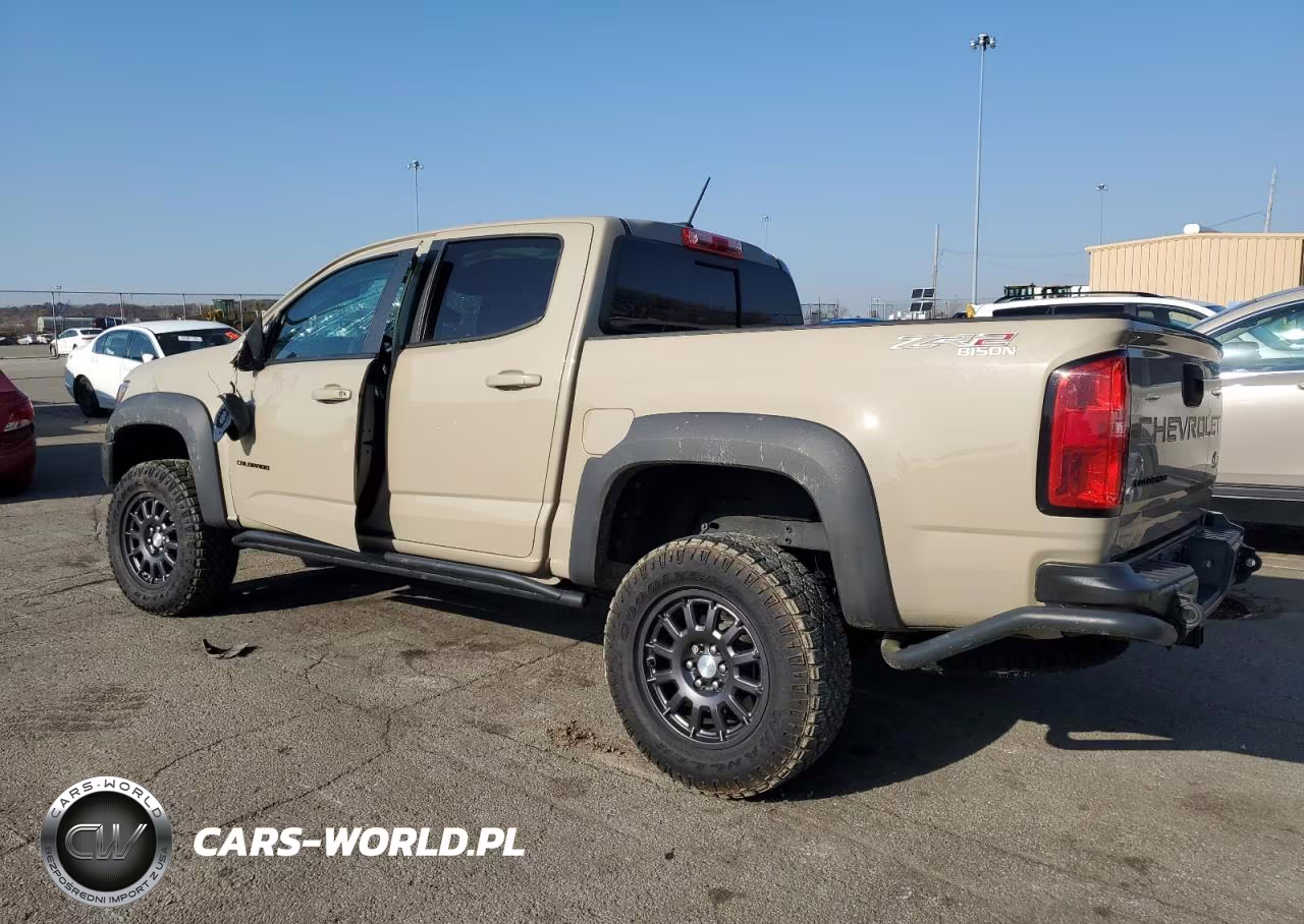 2021 Chevrolet Colorado Zr2 VIN:1GCGTEENXM1144467 - 2