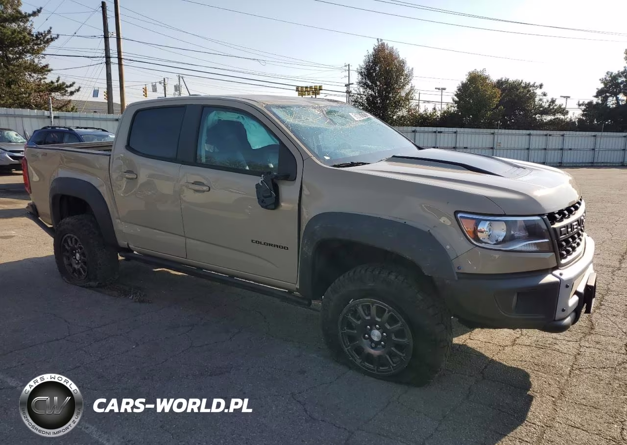 2021 Chevrolet Colorado Zr2 VIN:1GCGTEENXM1144467 - 4