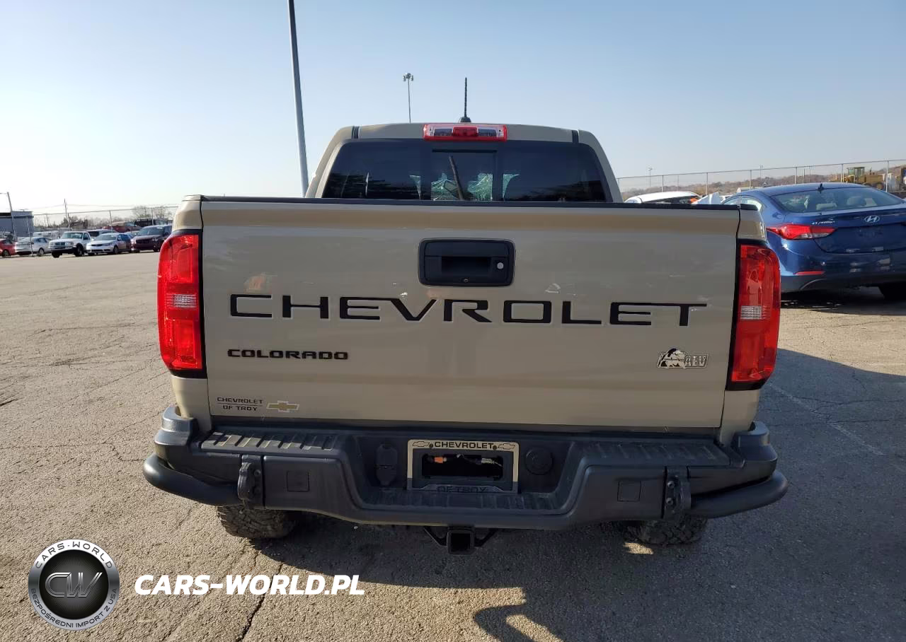2021 Chevrolet Colorado Zr2 VIN:1GCGTEENXM1144467 - 6