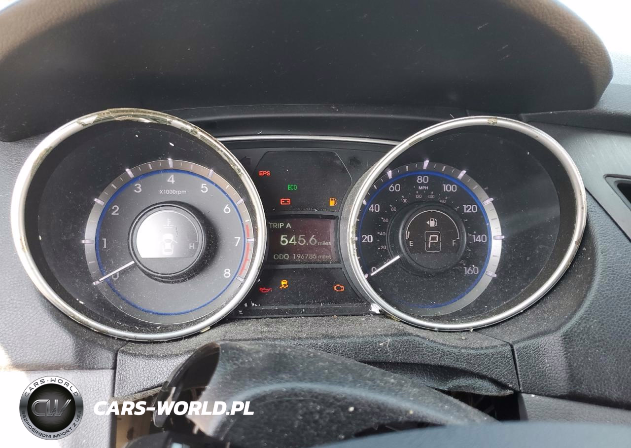 2012 Hyundai Sonata Gls VIN:5NPEB4AC9CH496102 - 9