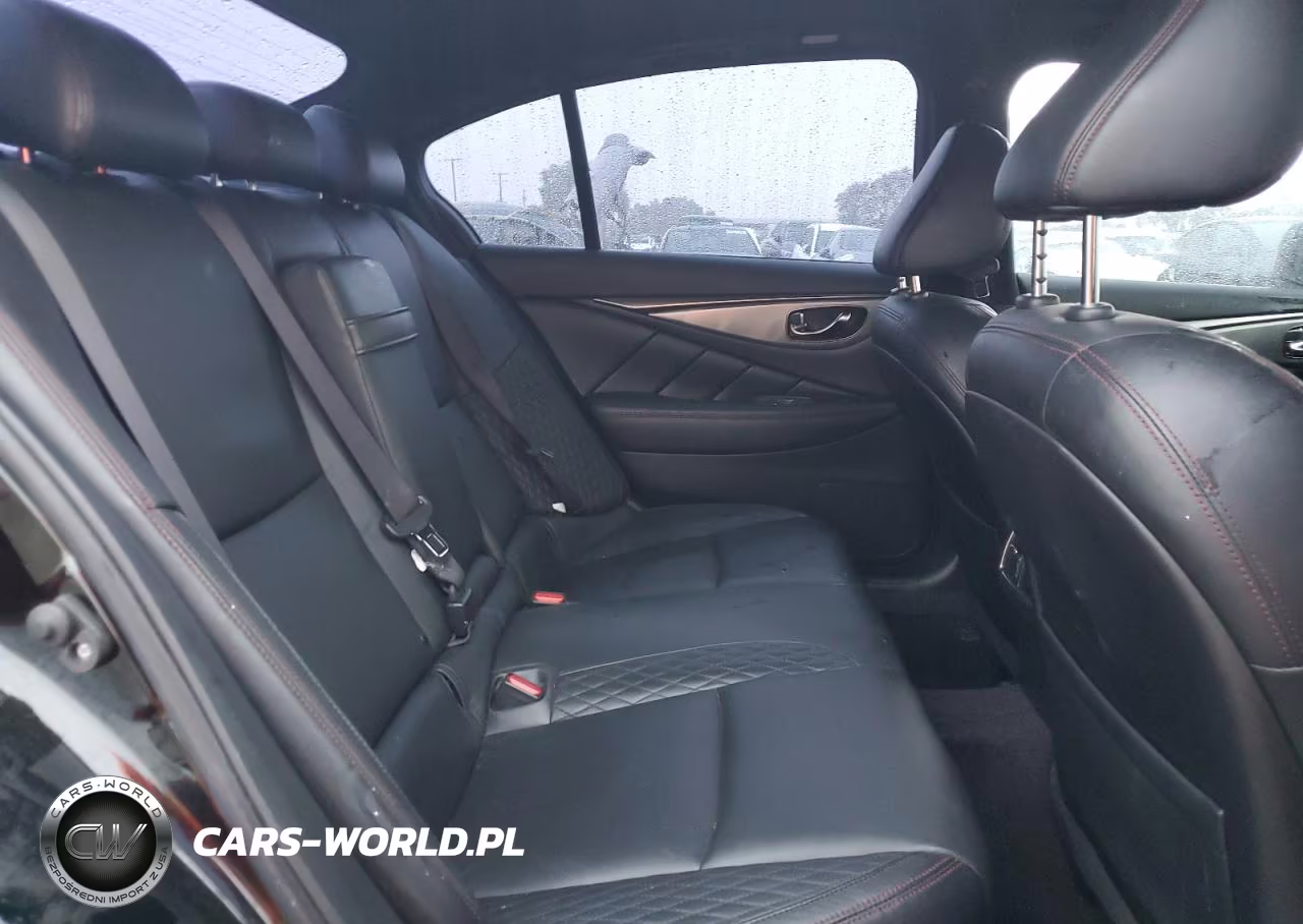 2019 Infiniti Q50 Red Sport 400 VIN:JN1FV7AP3KM760244 - 10