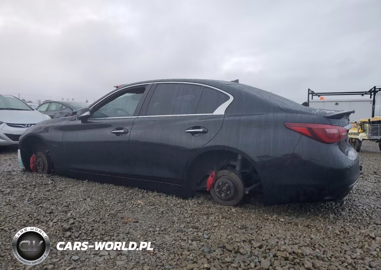 2019 Infiniti Q50 Red Sport 400 VIN:JN1FV7AP3KM760244 - 2