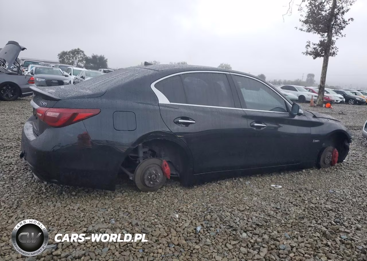 2019 Infiniti Q50 Red Sport 400 VIN:JN1FV7AP3KM760244 - 3