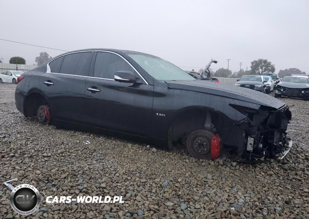 2019 Infiniti Q50 Red Sport 400 VIN:JN1FV7AP3KM760244 - 4