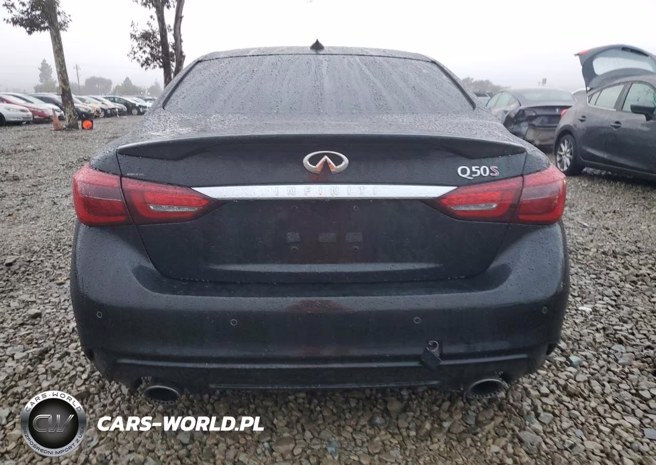 2019 Infiniti Q50 Red Sport 400 VIN:JN1FV7AP3KM760244 - 6