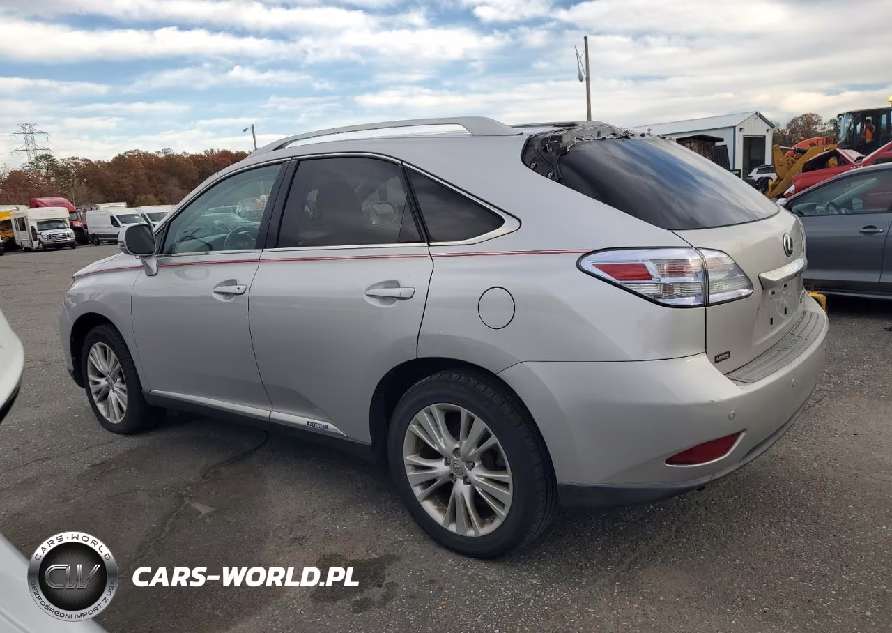 2011 Lexus Rx 450H VIN:JTJBC1BA9B2041761 - 2