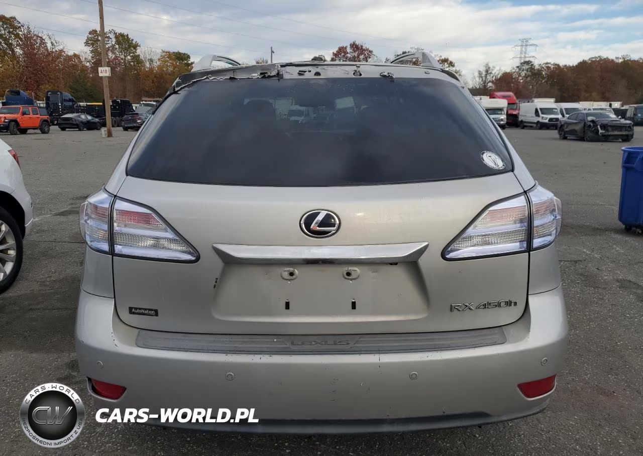 2011 Lexus Rx 450H VIN:JTJBC1BA9B2041761 - 6