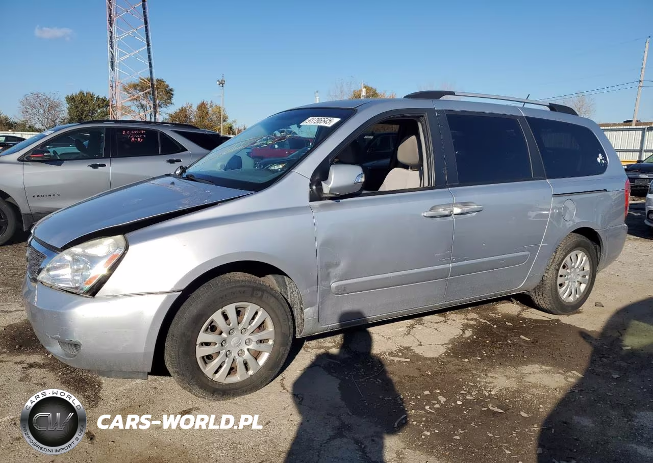 2011 Kia Sedona Lx VIN:KNDMG4C76B6369829 - 1
