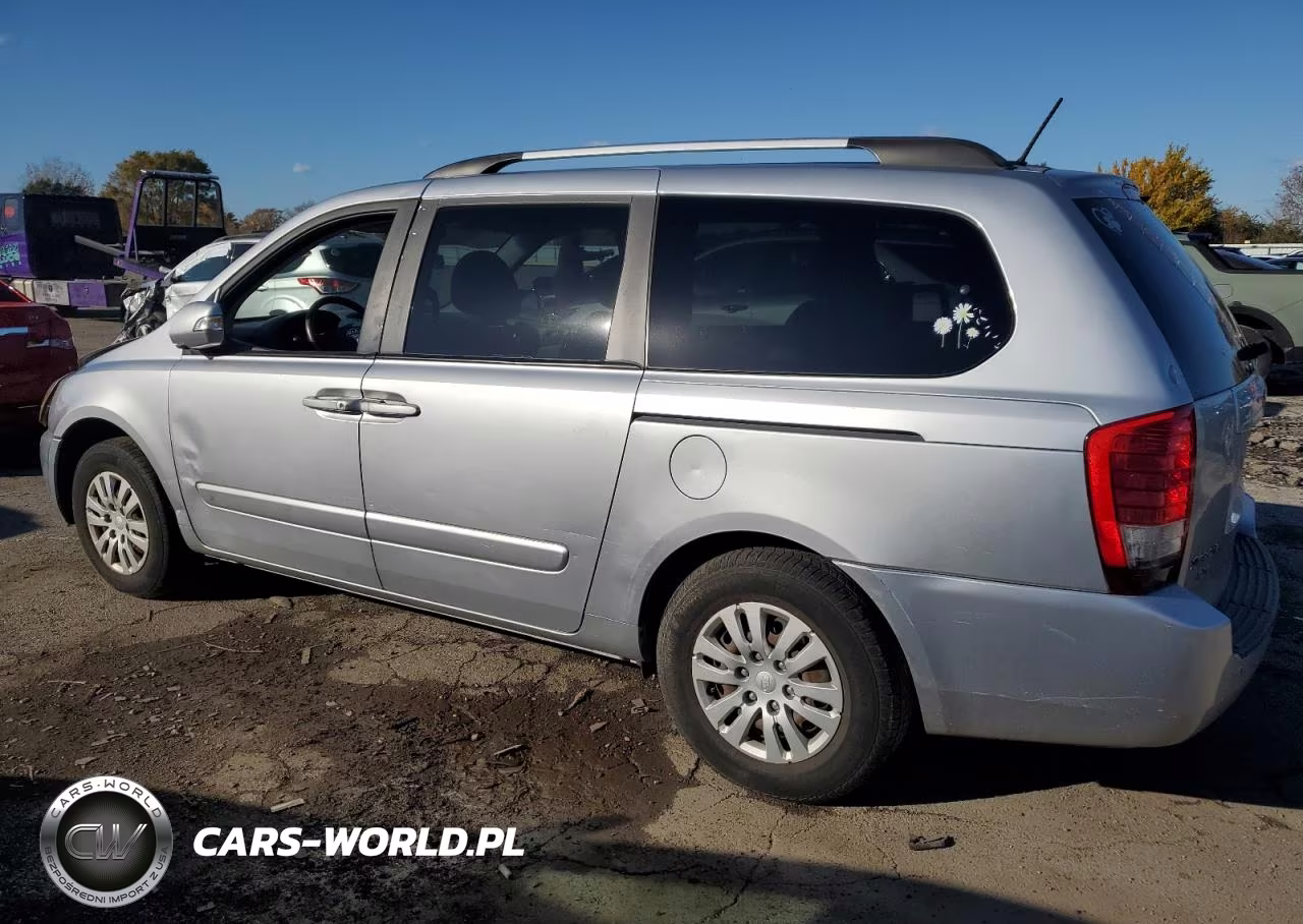 2011 Kia Sedona Lx VIN:KNDMG4C76B6369829 - 2