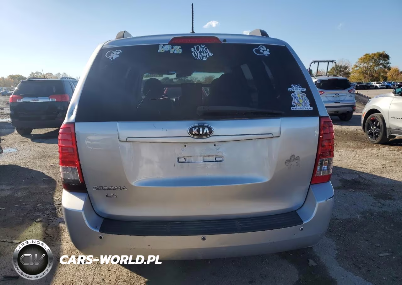 2011 Kia Sedona Lx VIN:KNDMG4C76B6369829 - 6