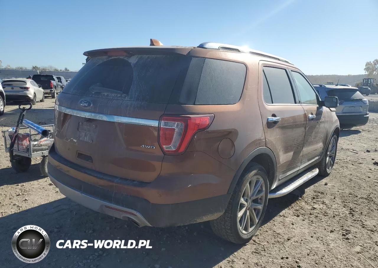 2017 Ford Explorer Limited VIN:1FM5K8F84HGC34250 - 3
