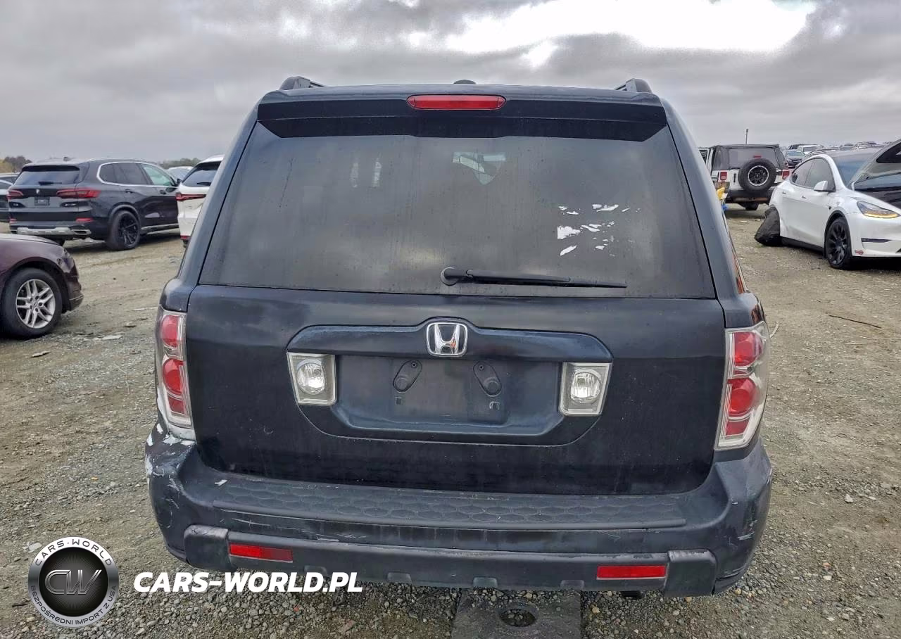 2006 Honda Pilot Ex VIN:5FNYF28676B019516 - 6