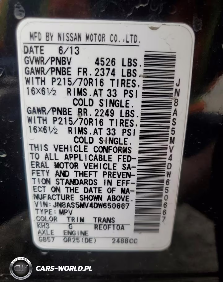 2013 Nissan Rogue S VIN:JN8AS5MV4DW650667 - 12