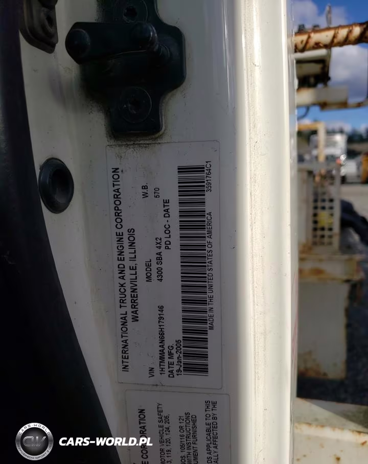2006 International 4300 Crane Truck VIN:1HTMMAAN66H179146 - 10