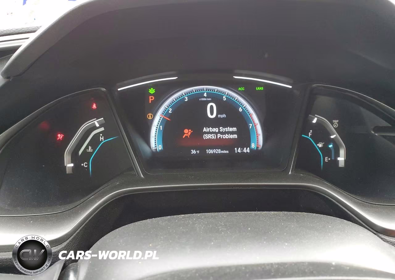 2019 Honda Civic Ex VIN:SHHFK7H63KU224713 - 9