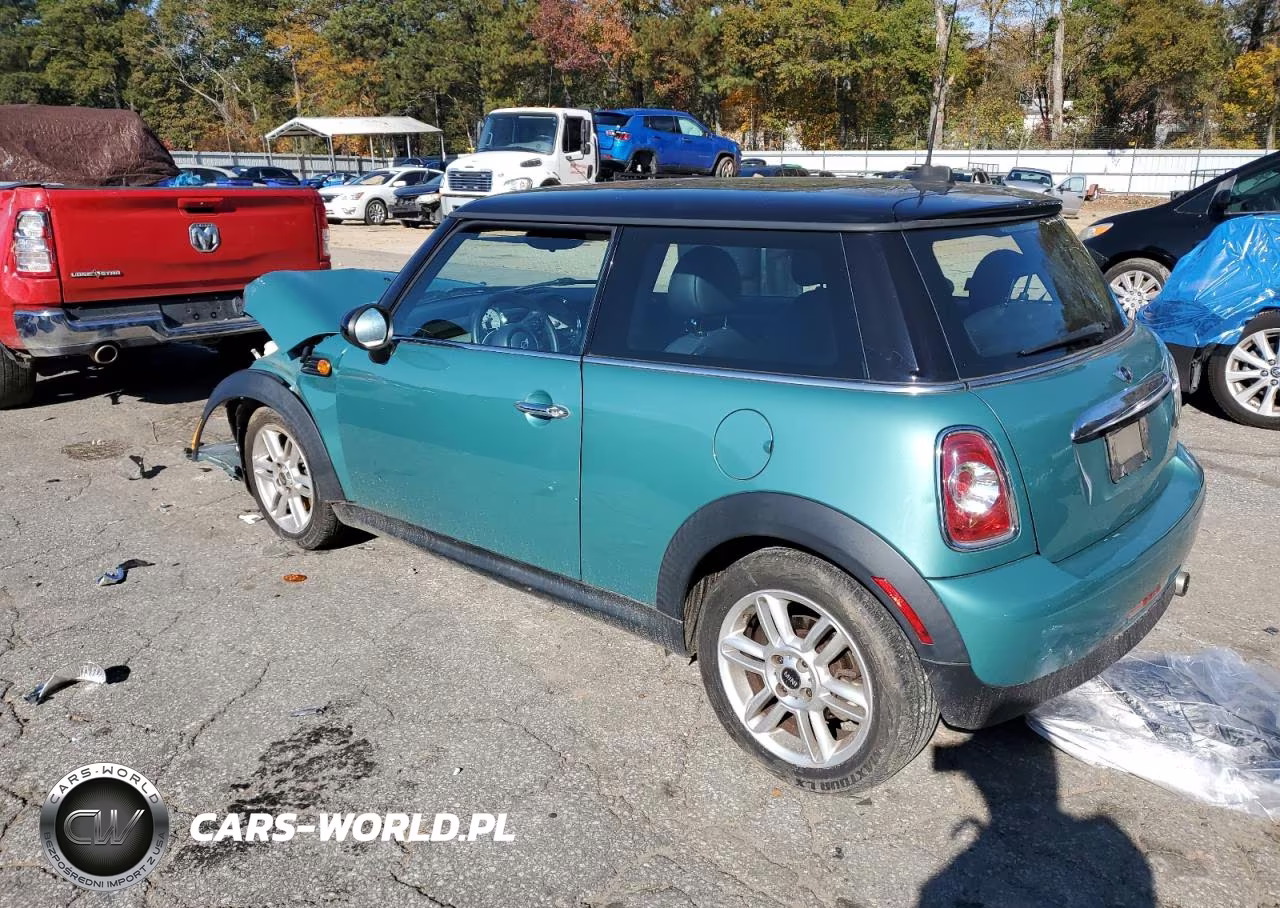 2012 Mini Cooper VIN:WMWSU3C59CT367615 - 2