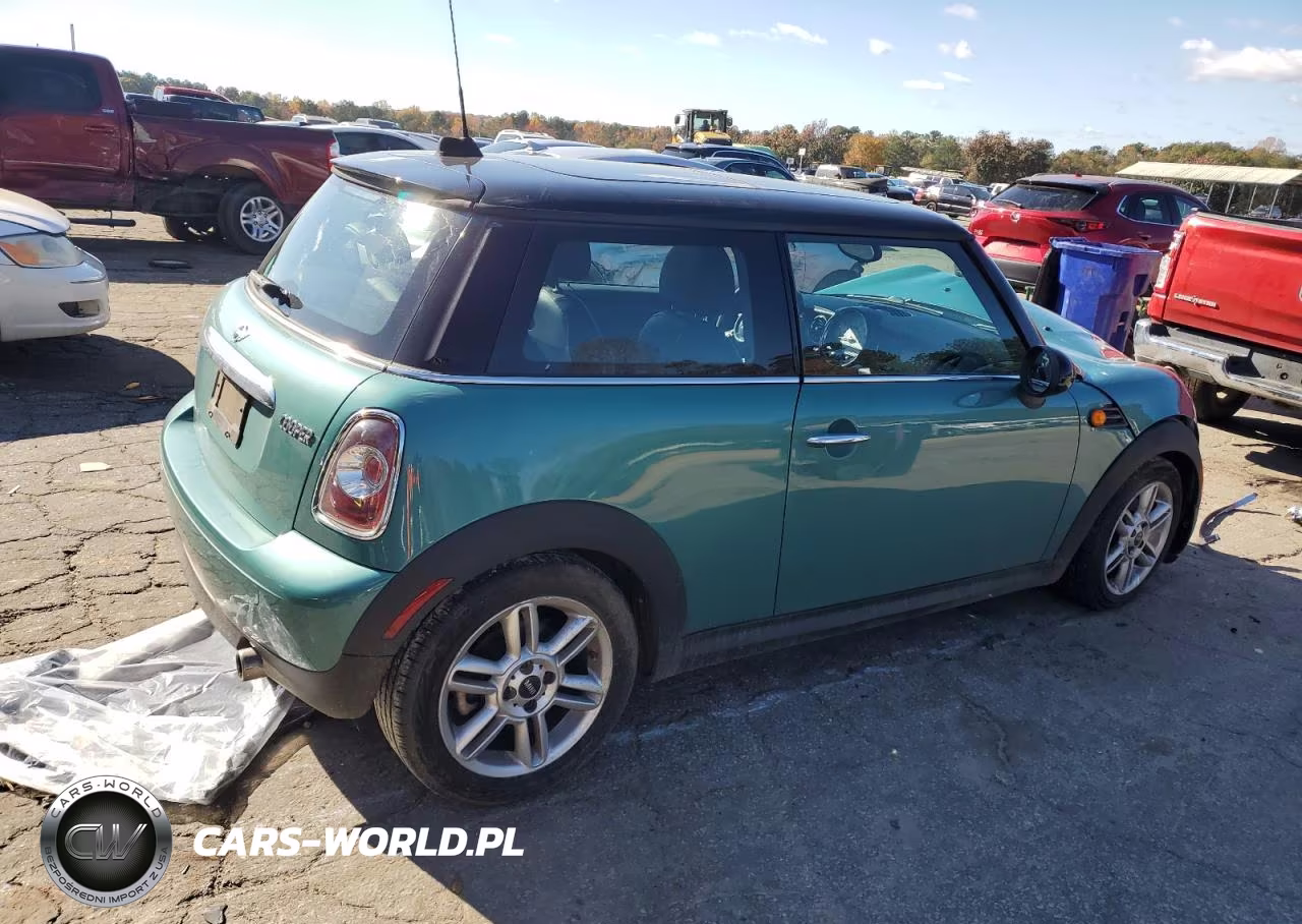 2012 Mini Cooper VIN:WMWSU3C59CT367615 - 3