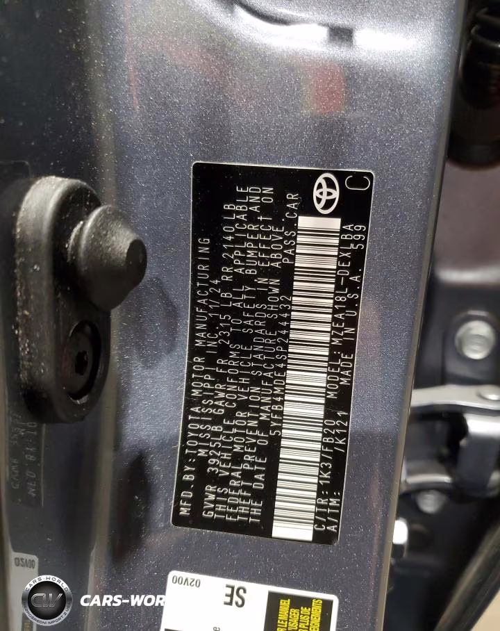 2025 Toyota Corolla Le VIN:5YFB4MDE4SP244432 - 12