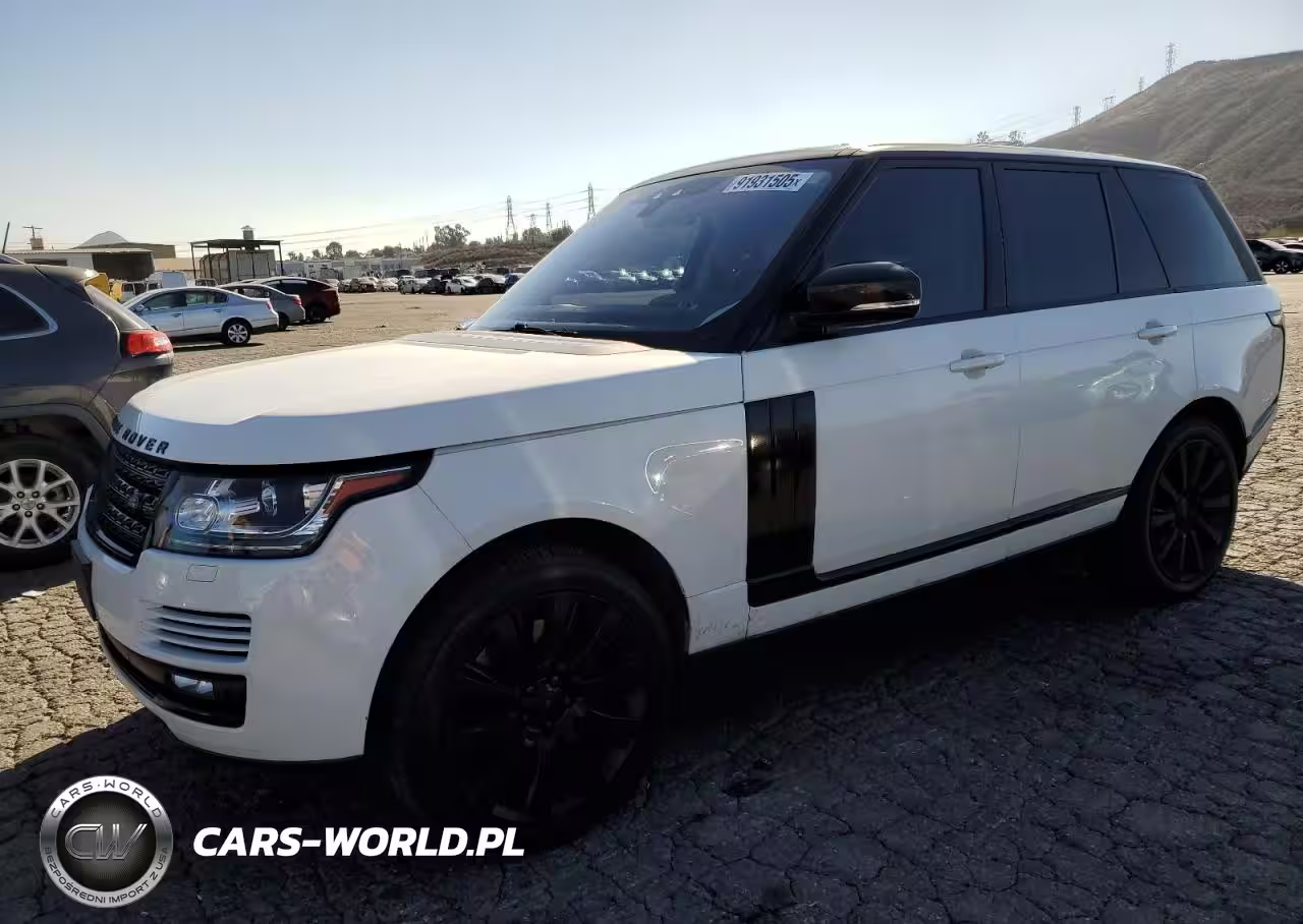2017 Land Rover Range Rover Supercharged