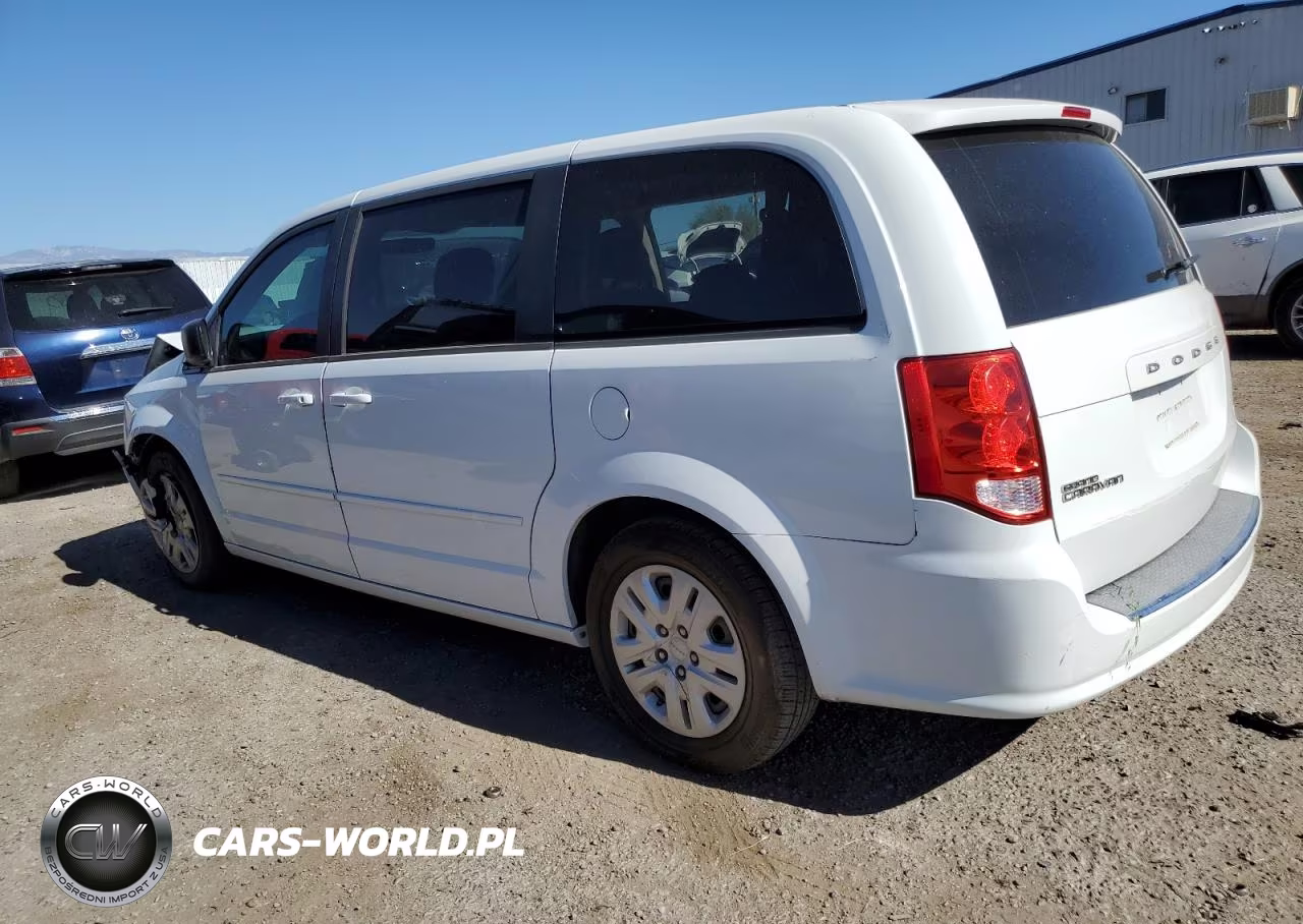 2016 Dodge Grand Caravan Se VIN:2C4RDGBG9GR340455 - 2