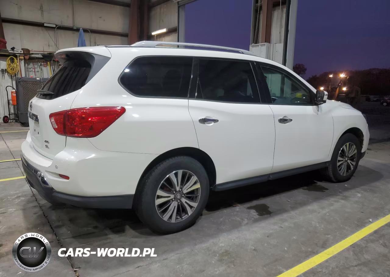 2017 Nissan Pathfinder Sl VIN:5N1DR2MM7HC664706 - 3