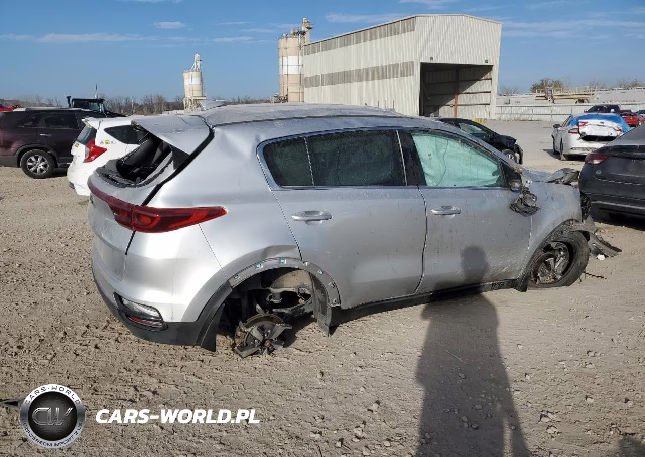 2021 Kia Sportage Lx VIN:KNDPM3AC0M7883740 - 3