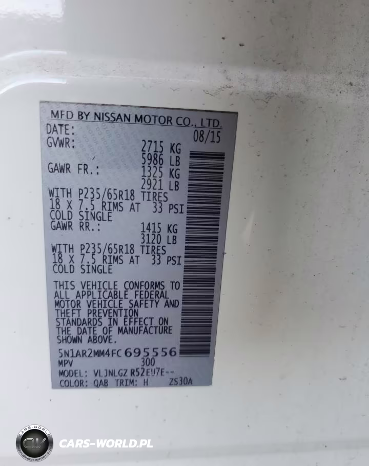 2015 Nissan Pathfinder S VIN:5N1AR2MM4FC695556 - 13