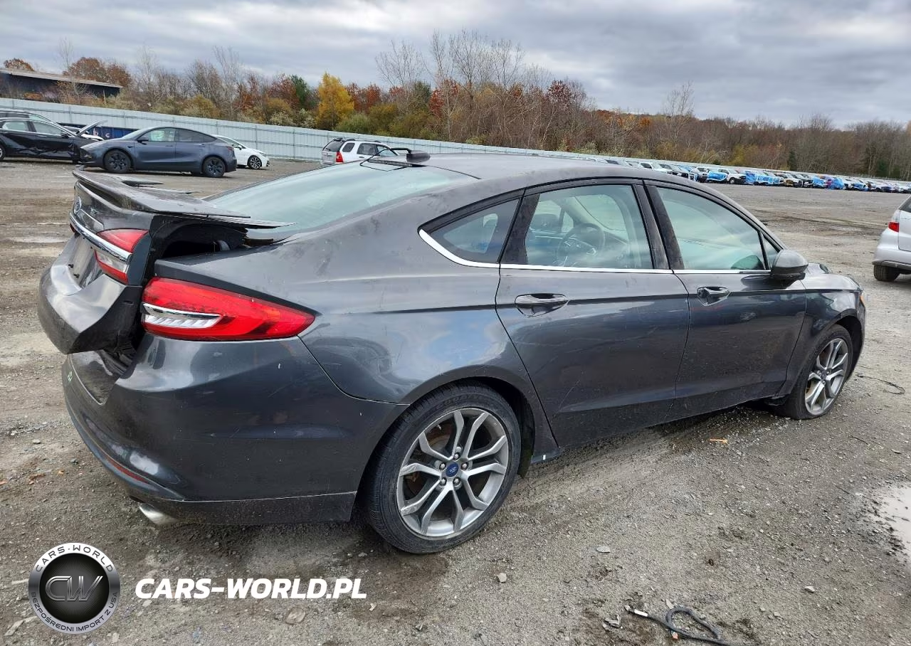 2017 Ford Fusion S VIN:3FA6P0G76HR173404 - 3