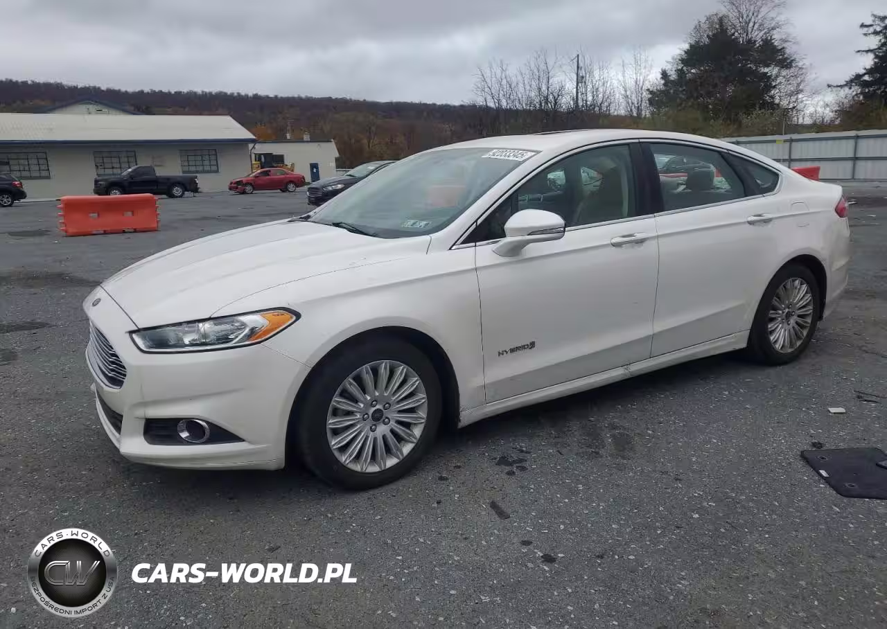 2016 Ford Fusion Se Hybrid