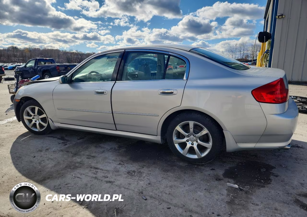 2006 Infiniti G35 VIN:JNKCV51F96M609599 - 2