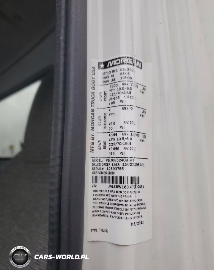 2022 Isuzu Nrr Box Truck VIN:JALE5W160N7302091 - 13