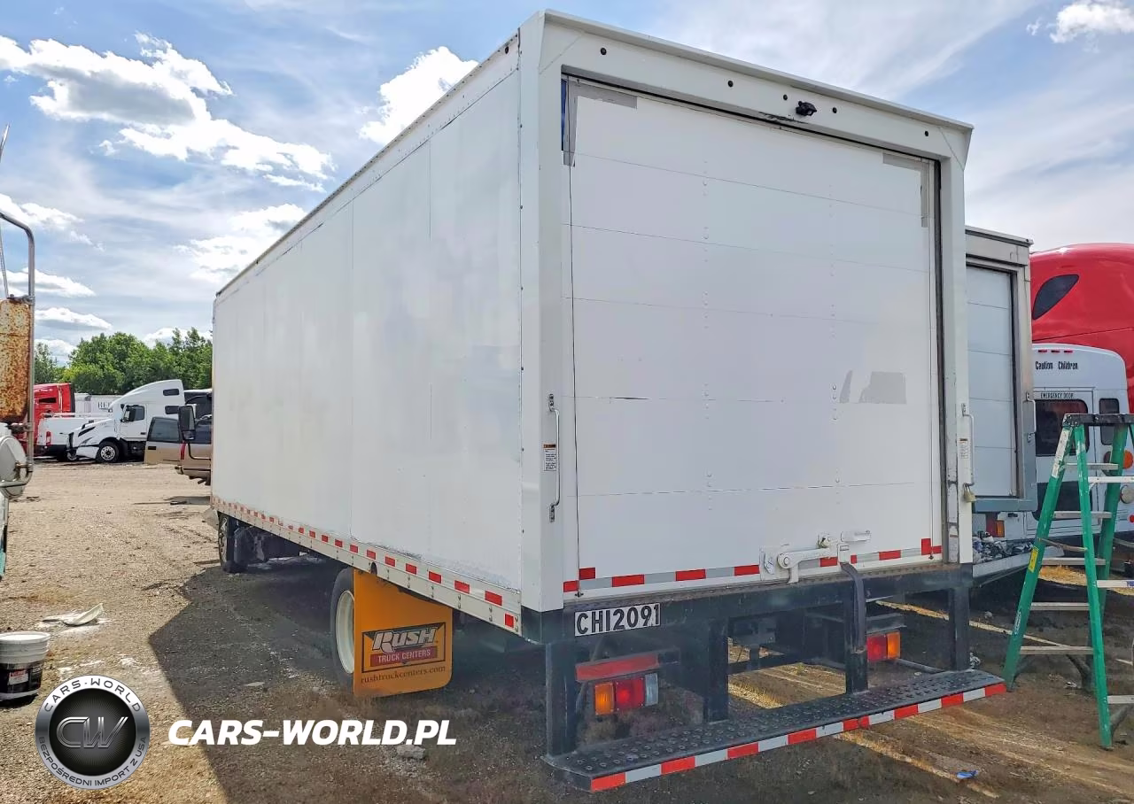 2022 Isuzu Nrr Box Truck VIN:JALE5W160N7302091 - 2