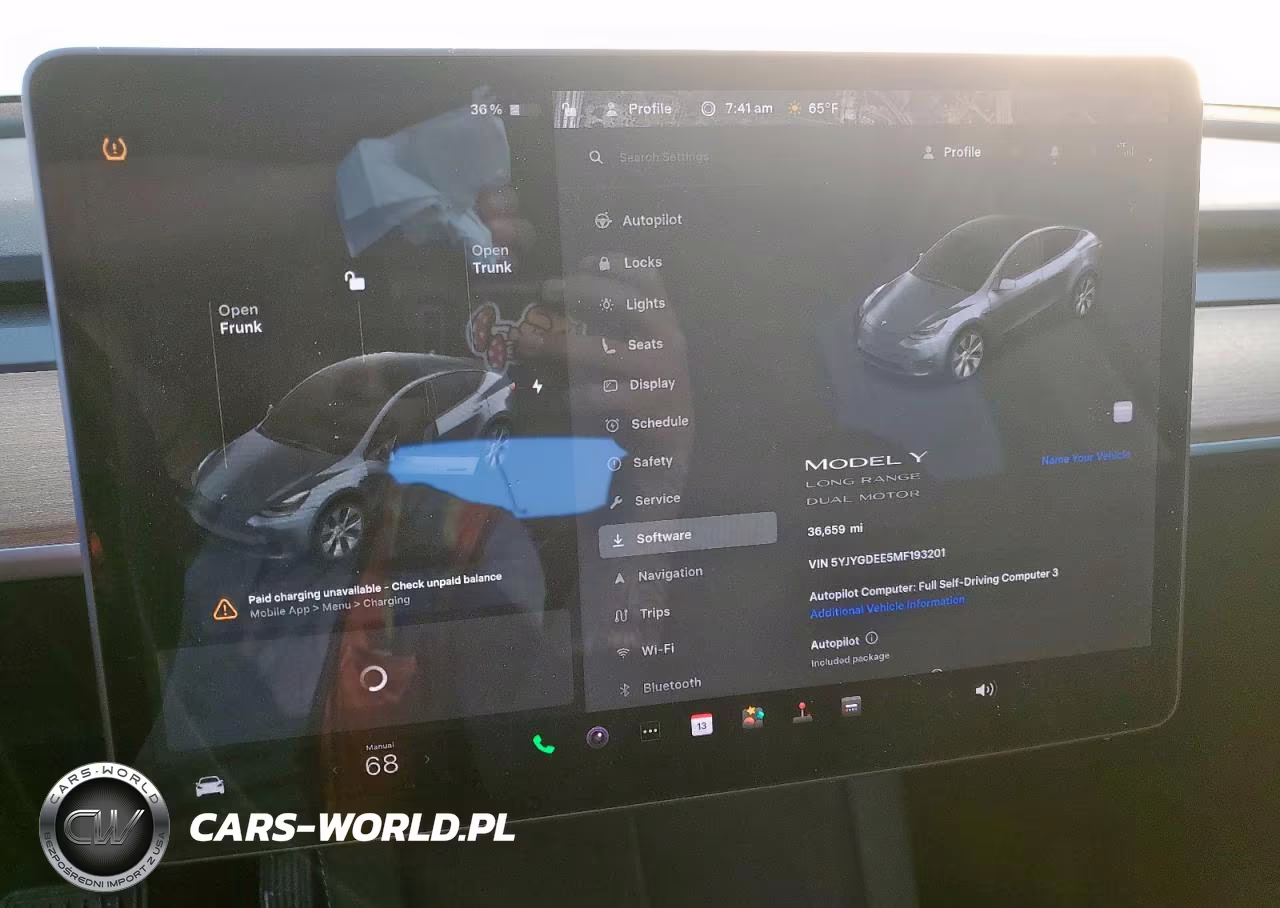 2021 Tesla Model Y VIN:5YJYGDEE5MF193201 - 9