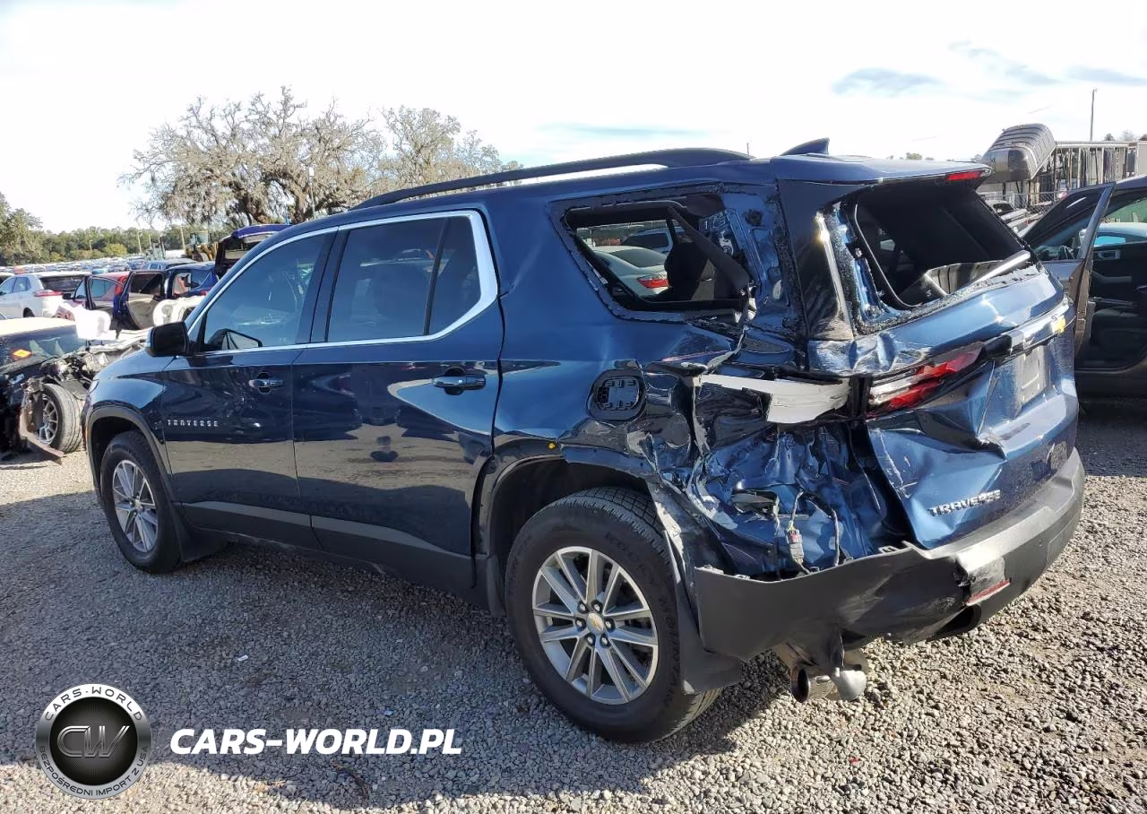 2022 Chevrolet Traverse Lt VIN:1GNERGKW9NJ123147 - 2
