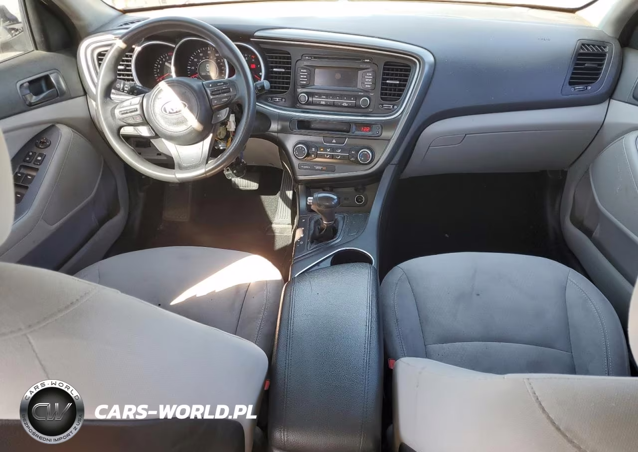 2015 Kia Optima Lx VIN:5XXGM4A70FG372001 - 8